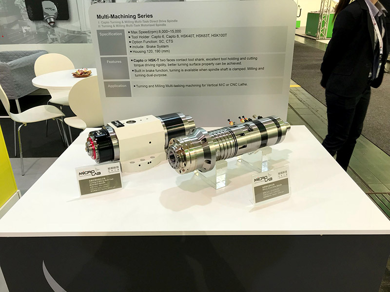 2019 EMO Hannover | Machining Center Spindle, High Speed Built-in Motor ...