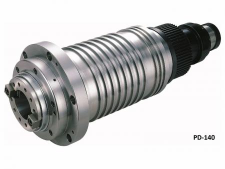 Pulley Driven Spindle with Housing Diameter 140 - Pulley Driven Spindle with Housing diameter 140.