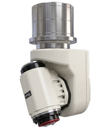 #50 Single Arm 2-Axis Spindle Head - RM5-KMS-S + ATB-WM: #50 Single-Arm A/C Spindle Head