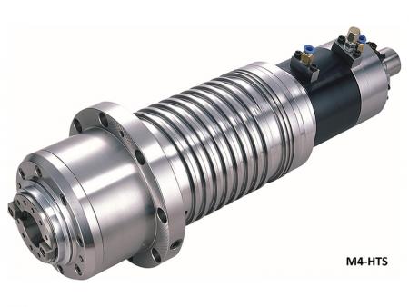 Fuso de centro de usinagem de acionamento direto com diâmetro de alojamento 140 - Fuso de Acionamento Direto com diâmetro de alojamento de 140. Velocidade máxima: 12.000 ~ 15.000 rpm