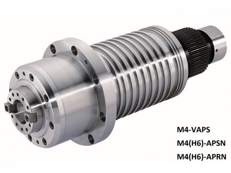 The Spindle Driven by Pulley with Housing diameter 150 - Pulley Driven spindle with Housing diameter 150. Max. speed: 10,000 ~ 15,000rpm