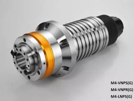 Kasa çapı 120 olan Kasnakla Tahrik Edilen Mil - Kaldıraçla Tahrik Edilen mil, Konut çapı 120. Maks. hız: 10,000 ~ 15,000rpm