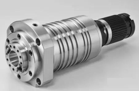 Eje de perforación con diámetro de alojamiento 125 - Husillo del centro de roscado con diámetro de carcasa de 120. Velocidad máxima: 10,000 ~ 12,000 rpm