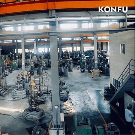 Wire Rod & Wire - KONFU's industrial facility for supplying high-quality carbon steel wire rod and alloy steel wire for fastener production.
