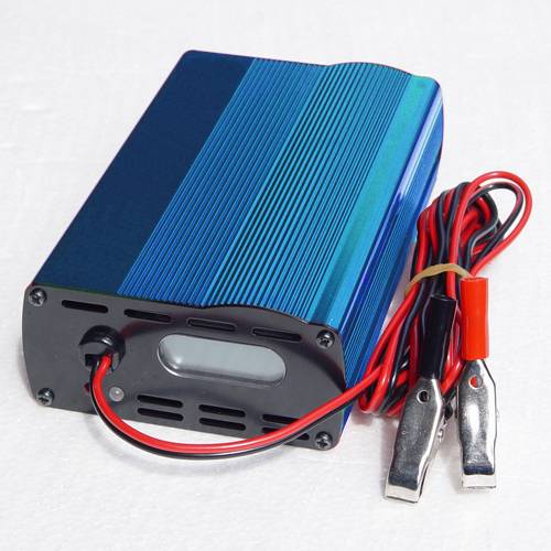 WHC LCD顯示自動12V10A鉛酸電池充電器