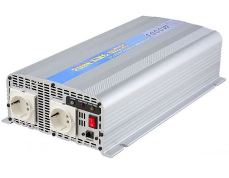 Onduleur de puissance à onde sinusoïdale pure 1000 W, 12 V/24 V DC à 115 V/230 V AC. - Onduleur à onde sinusoïdale pure INT 1000W