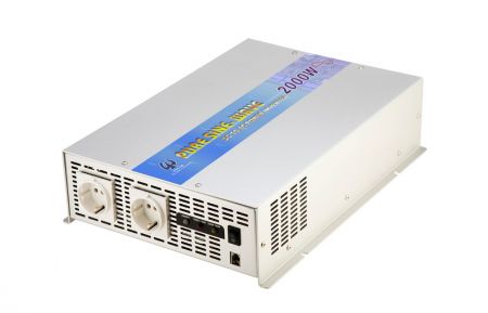 2000W 正弦波パワーコンバータ 12V/24V DC から 220V AC - 非系統接続 DC から AC への正弦波電力インバーター 2000W
