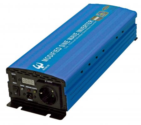 INVERSOR DE POTÊNCIA DE ONDA SENoidal MODIFICADA PWM 1500W 12Vdc para 220Vac - INVERSOR DE POTÊNCIA DE ONDA SENOIDAL MODIFICADA PWM DE 1500 W