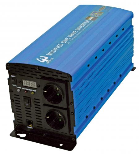 INVERSOR DE POTÊNCIA DE ONDA SENoidal MODIFICADA PWM 2500W 12Vdc para 220Vac - WENCHIINVERSOR DE POTÊNCIA DE ONDA SENOIDAL MODIFICADA PWM 2500W
