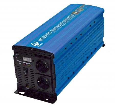 INVERSOR DE POTÊNCIA DE ONDA SENOIDAL MODIFICADA PWM 3000W 12Vdc para 220Vac - WENCHIINVERSOR DE POTÊNCIA DE ONDA SENOIDAL MODIFICADA PWM 3000W