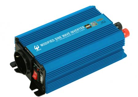 INVERSOR DE POTÊNCIA DE ONDA SENOIDAL MODIFICADA PWM 300W 12Vdc para 220Vac - INVERSOR DE POTÊNCIA DE ONDA SENOIDAL MODIFICADA PWM DE 300 W