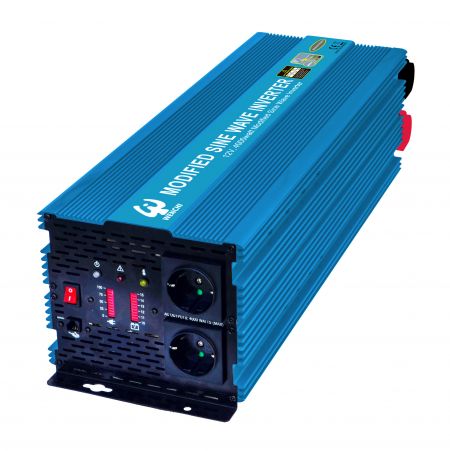 INVERSOR DE POTÊNCIA DE ONDA SENOIDAL MODIFICADA PWM 4000W 12Vdc para 220Vac - WENCHIINVERSOR DE POTÊNCIA DE ONDA SENOIDAL MODIFICADA PWM 4000W