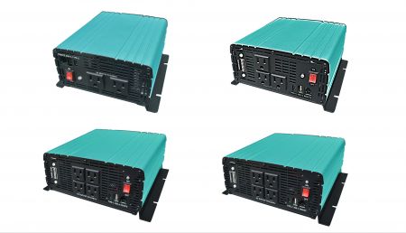 Série NPMSW 110 VConvertisseur à onde sinusoïdale modifiéeavec port USB/Type-C - Onduleurs à onde sinusoïdale modifiée NPMSW
