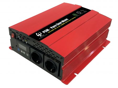 1000瓦LCD螢幕顯示智慧型正弦波電源轉換器12V DC轉220V AC - PSW1000瓦智慧型正弦波電源轉換器