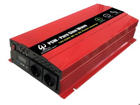 3000W LCDディスプレイ付きスマート正弦波電力変換器 12V DCから220V AC - PSW3000W LCDスマート正弦波電力コンバータ