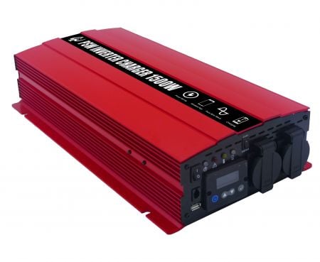 1500W LCD PURE SINE WAVE POWER INVERTER CHARGER 220V to 12V30A or 24V15A - PSC Inverter Charger1500W