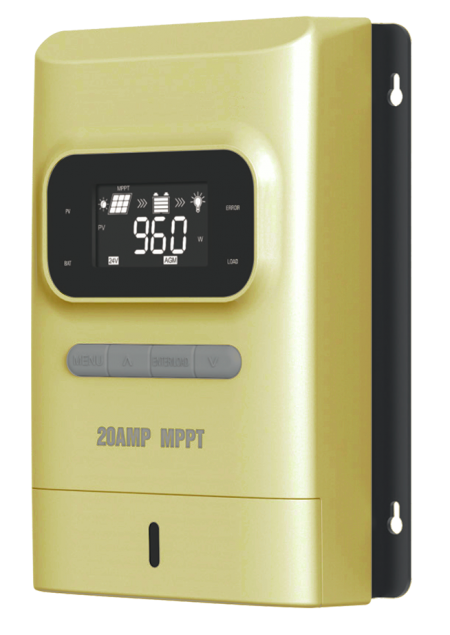 MPPT 20A LCD太陽能LCD充電控制器 - MPPT太陽能充電控制器20A