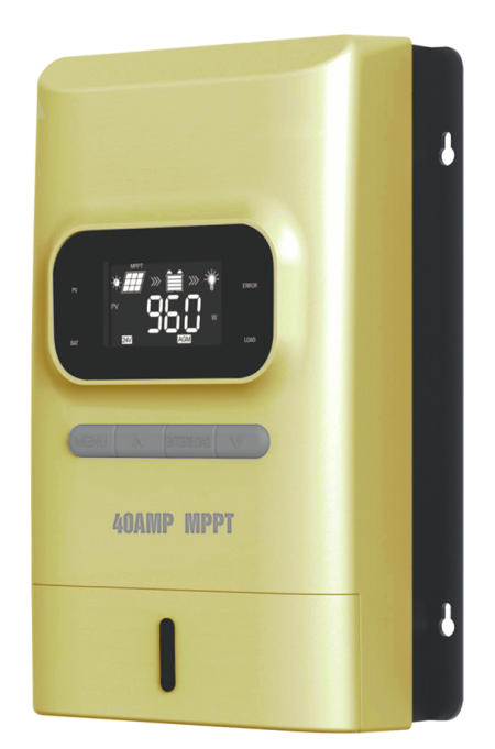 MPPT 40A LCD ソーラー LCD 充電コントローラー - MPPT ソーラーチャージコントローラー 40A