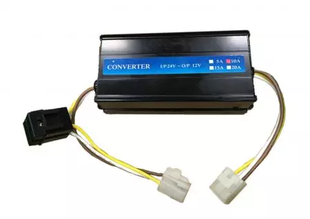 24V電池轉12V輸出10A 多功能變壓器 - 變流器12v 10a