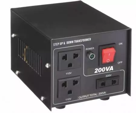 AC to AC 200VA STEP UP & DOWN TRANSFORMER