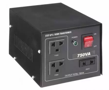 Transformador elevador e redutor de CA para CA 750VA - transformer750VA
