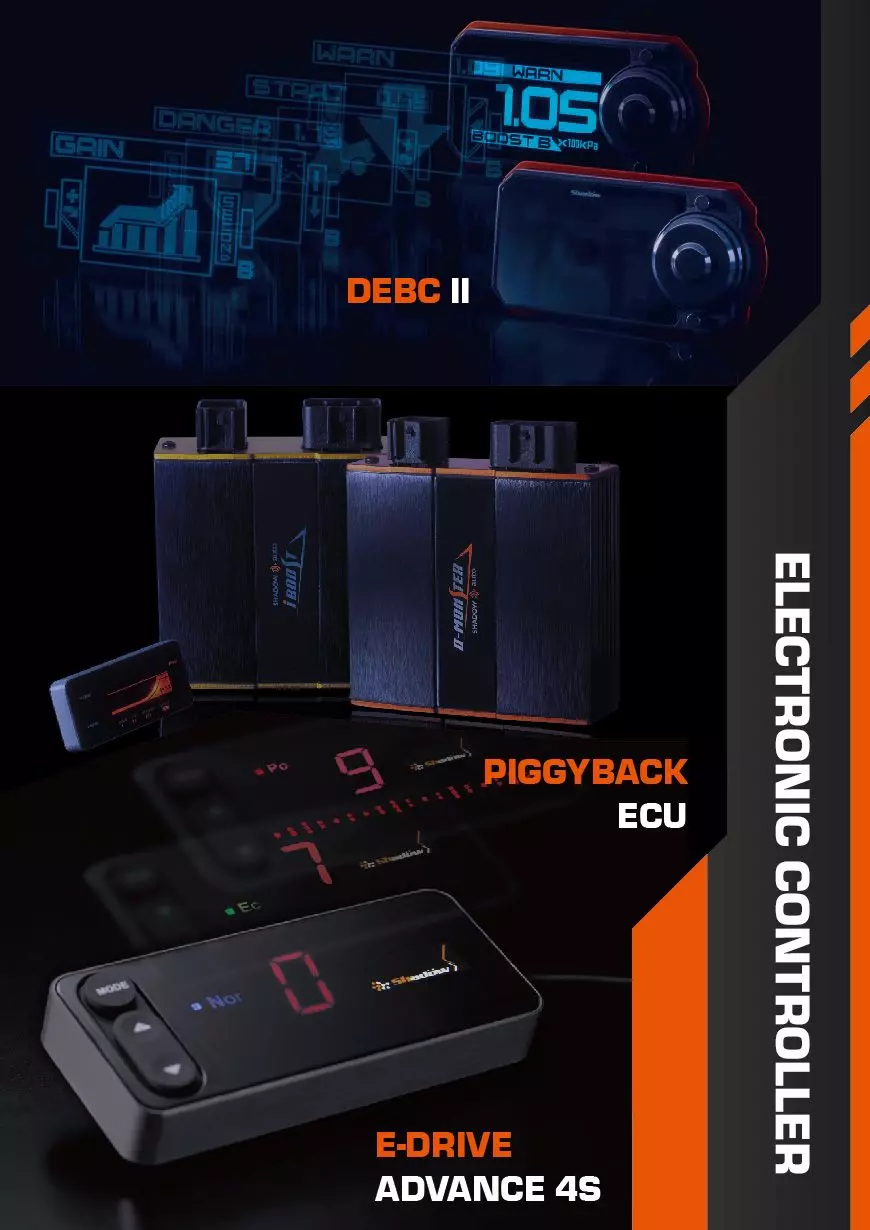 Automobile electronic controller can change the characteristics of the car