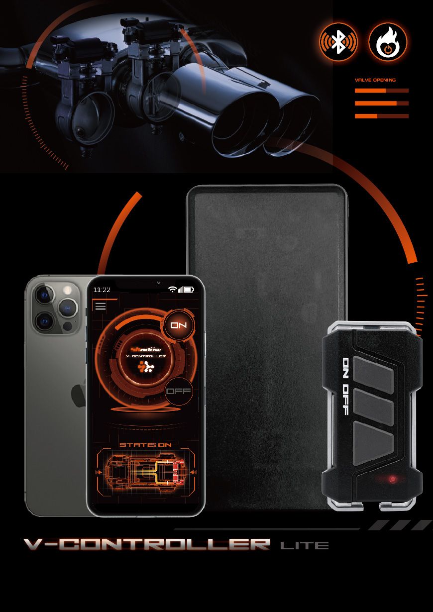 Shadow Contrôleur de soupape d'échappement électronique II LITE