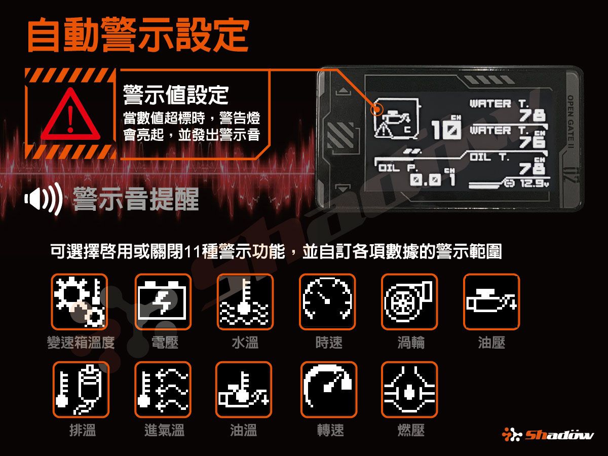 內建多種實用功能