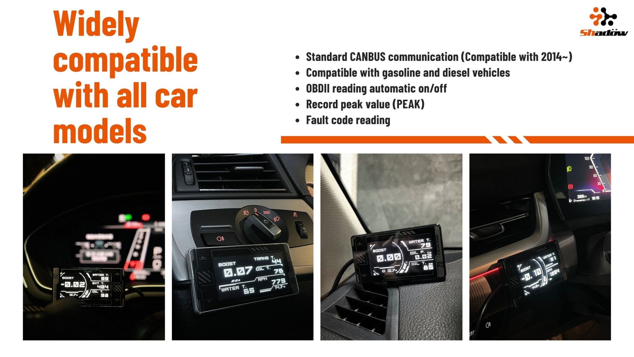 Wide Compatibility with Various Vehicle Brands
