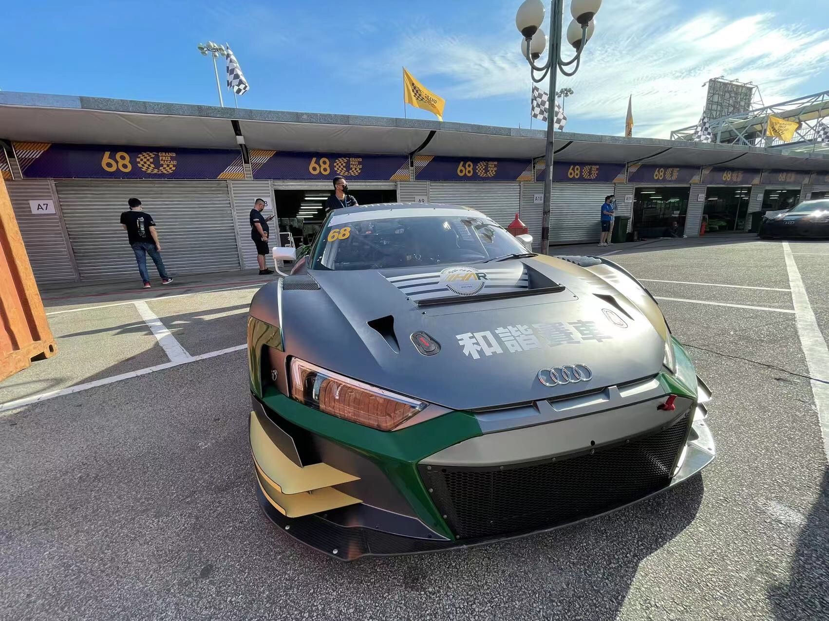 Vehicles participating in the 68th Macau Grand Prix