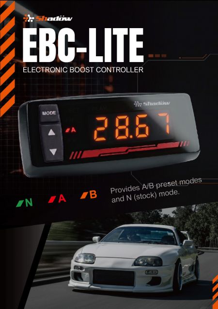 Controlador de Pressão Eletrônico EBC-Lite - Display Digital Compacto, Ajuste de Pressão em Tempo Real