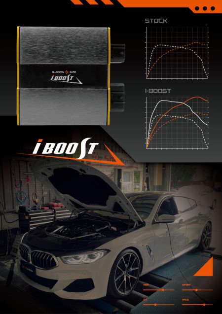 I-BOOST Tuning Box - Digital tail light controller independently control the wire to make the effect of tail light changing