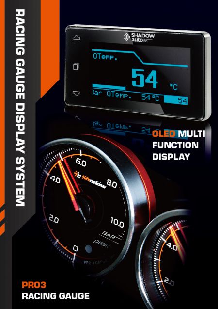 Professional Electronic Racing Gauges Display - Professional electronic gauges own the core of fast, accurate and delicate