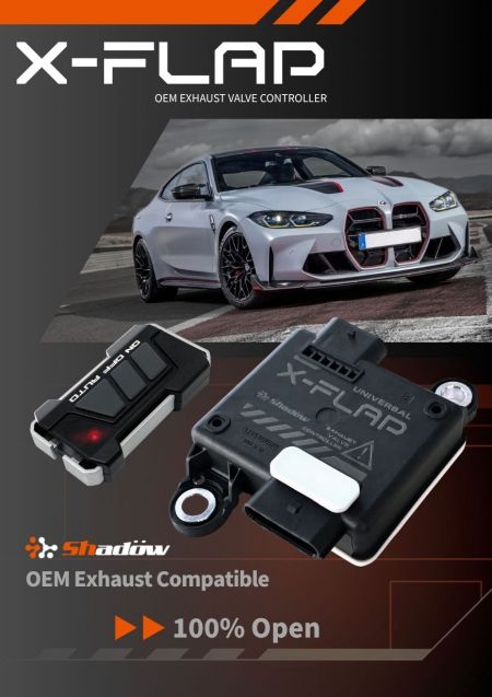 X-FLAP原廠型電子閥門控制器 - 在取得閥門控制權的同時,不影響車輛系統運作