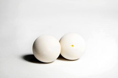 White Squash Ball / Competition - All of our squash products conform to the WSF standard.