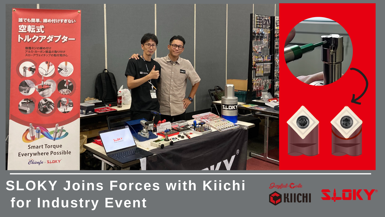 Kiichi Sloky ร่วมมือกับ Kiichi สำหรับงานอุตสาหกรรม | อะแดปเตอร์แรงบิด & หลอด ...