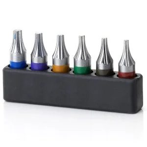 TORX® 25mm TX Bits - TORX® 25-mm-Torx-Bits für Sloky Drehmomentschraubendreher (Drehmomentschlüssel) und für verschiedene Drehmomentadapter mit entsprechender Farbe.
Benutzerfreundlich für CNC-Schneidwerkzeuge zum Bearbeiten, Drehen und Fräsen.(TORX® und TORX PLUS® sind beide eingetragene Marken von Acument Global Technologies LLC.) TORX® 25mm TX Bits - TORX® 25-mm-Torx-Bits für Sloky Drehmomentschraubendreher (Drehmomentschlüssel) und für verschiedene Drehmomentadapter mit entsprechender Farbe.
Benutzerfreundlich für CNC-Schneidwerkzeuge zum Bearbeiten, Drehen und Fräsen.(TORX® und TORX PLUS® sind beide eingetragene Marken von Acument Global Technologies LLC.)