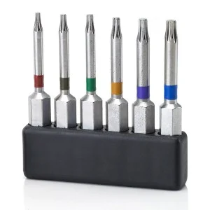 TORX® 50mm TX Bit - TORX® 50mm Torx Bits untuk obeng torsi Sloky (kunci torsi) dan untuk adaptor torsi berbeda dengan warna yang sesuai.
Ramah pengguna untuk alat pemotong CNC pada pemesinan, pembubutan, dan penggilingan.
(TORX® dan TORX PLUS® keduanya adalah merek dagang terdaftar dari Acument global technology LLC.) TORX® 50mm TX Bit - TORX® 50mm Torx Bits untuk obeng torsi Sloky (kunci torsi) dan untuk adaptor torsi berbeda dengan warna yang sesuai.
Ramah pengguna untuk alat pemotong CNC pada pemesinan, pembubutan, dan penggilingan.
(TORX® dan TORX PLUS® keduanya adalah merek dagang terdaftar dari Acument global technology LLC.)
