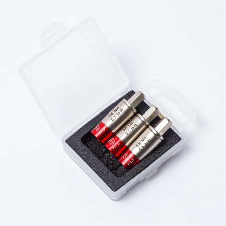 扭力套筒 - Adapter of Sloky torque screwdriver for bits of Hex, Torx and Torx Plus with different Nm required.
User friendly for CNC cutting tool of machining, turning and milling. 扭力套筒 - Adapter of Sloky torque screwdriver for bits of Hex, Torx and Torx Plus with different Nm required.
User friendly for CNC cutting tool of machining, turning and milling.