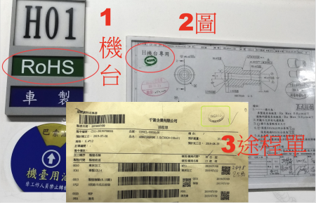 Rohs Machine Sticker Compliant with RoHS Environmental Standards, Crafting Green Products ...