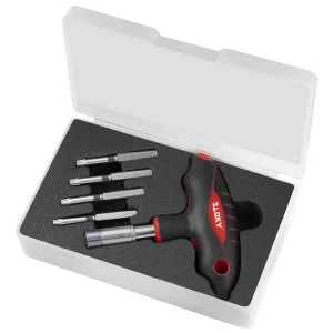 BT Set Drehmoment-Schraubendreher - BT-Set mit Sloky Drehmomentschraubendreher und Bits für Hex, Torx und Torx Plus;;Empfehlung für Drehmomentadapter größer als 2 Nm.
Benutzerfreundlich für CNC-Schneidwerkzeuge zum Bearbeiten, Drehen und Fräsen. BT Set Drehmoment-Schraubendreher - BT-Set mit Sloky Drehmomentschraubendreher und Bits für Hex, Torx und Torx Plus;;Empfehlung für Drehmomentadapter größer als 2 Nm.
Benutzerfreundlich für CNC-Schneidwerkzeuge zum Bearbeiten, Drehen und Fräsen.