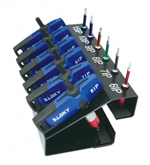 TSD-04-IP Sloky destornillador de torque con identidad de color azul; fácil de distinguir del rojo TX para aplicaciones de inserción de mecanizado CNC