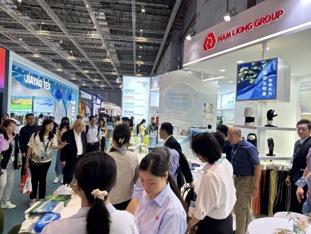 Participation in NamLiong Group's 2024 Shanghai Inter-Textile Fabrics and Accessories Exhibition