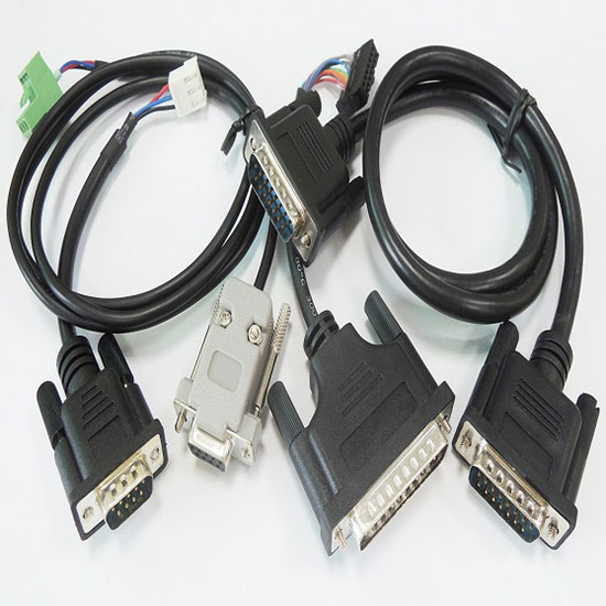 Conector de base de datos y ensamblaje de cables de computadora