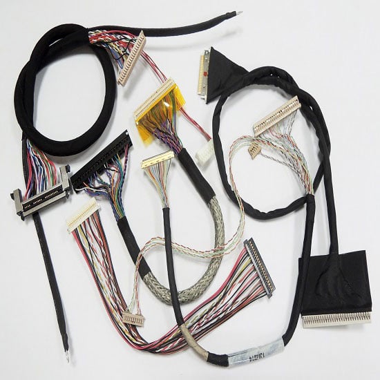 LVDS, LCD, Arnés de cables IPEX
