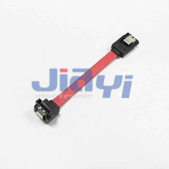 SATA 7P Datenkabel mit rechter Winkelverbindung - SATA 7P Datenkabel mit rechter Winkelverbindung