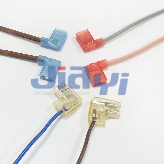 Arnés de cable con ensamblaje de terminal de bandera Faston - Arnés de cable con ensamblaje de terminal de bandera Faston