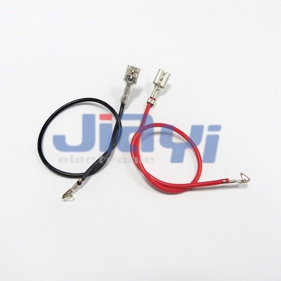 Wire Assembly with Non-insulated 187 Female Terminal Harness - Wire Assembly with Non-insulated 187 Female Terminal Harness