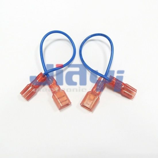 6.35mm Nylon Insulated Female Disconnect Harness Cable - 6.35mm Nylon Insulated Female Disconnect Harness Cable