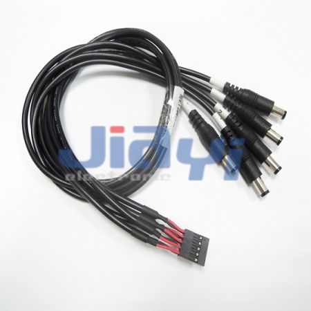 Ensamblaje personalizado de cables de alimentación de CC - Ensamblaje personalizado de cables de alimentación de CC